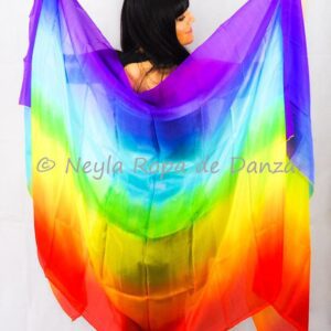 Velo de Seda Arco Iris