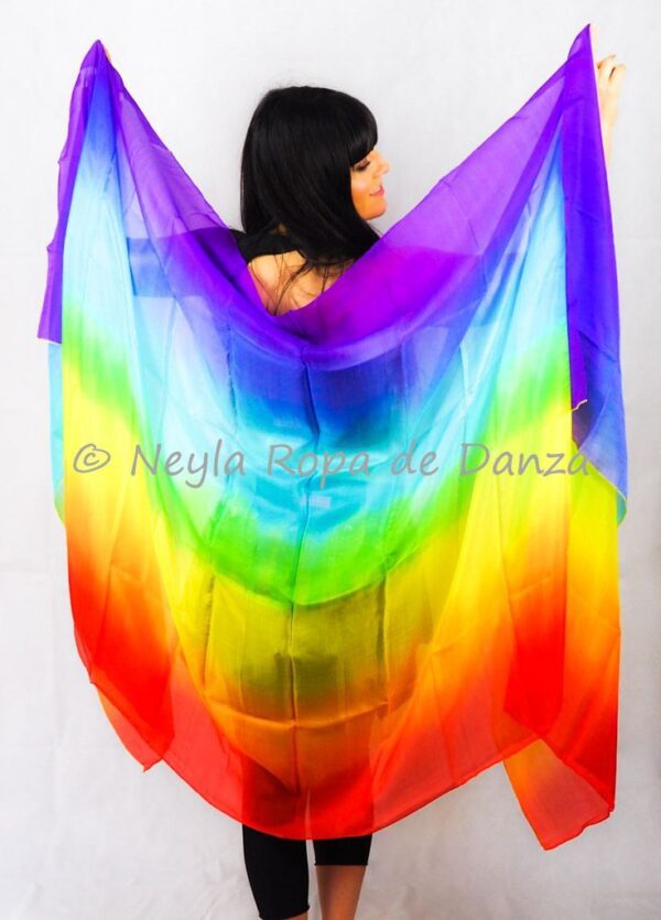 Velo de Seda Arco Iris