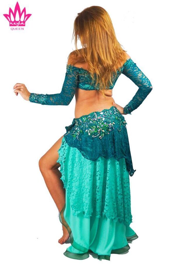 BAHAR Traje de Danza del Vientre Profesional NEYLA QUEEN