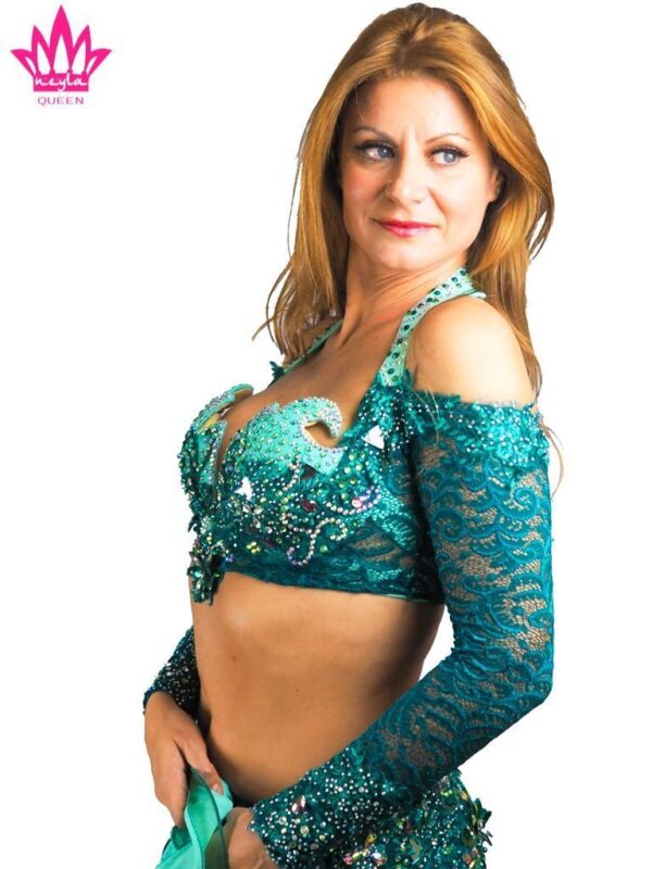 BAHAR Traje de Danza del Vientre Profesional NEYLA QUEEN