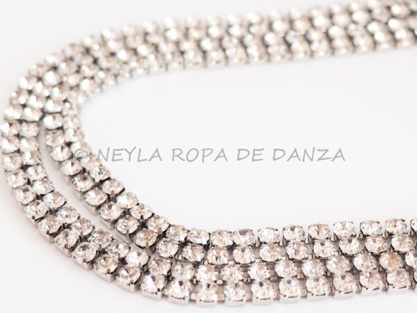 Cinturilla Triple de Strass