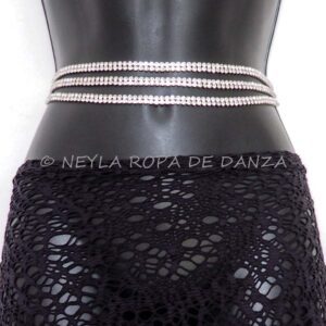 Cinturilla Triple de Strass