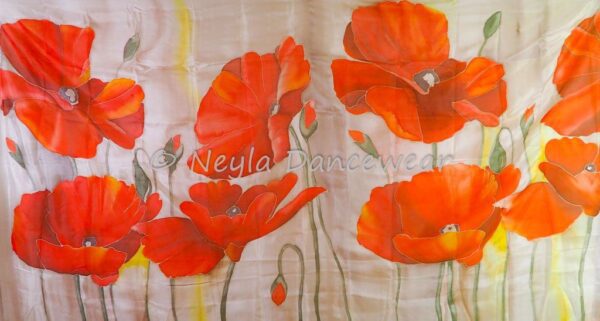 Velo de Seda de Amapolas